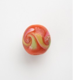 Lampwork Beads 12mm ~ Orange