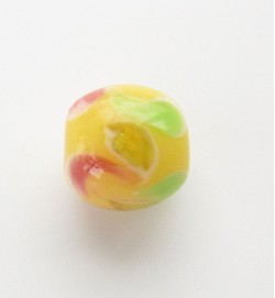 Lampwork Beads 12mm ~ Yellow