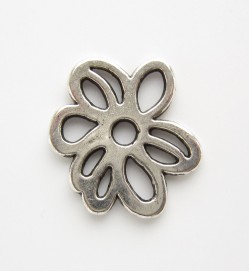 Tibetan Flat Flower Charm